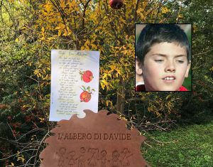 Piantato il melograno per Davide Ciuffreda