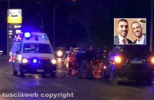 Viterbo - Giovane si sente male sulla Tangenziale ovest - Ignazio Pona e Giovanni Zaccone