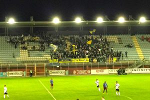 Sport - Calcio - Viterbese - i tifosi gialloblù a Rieti