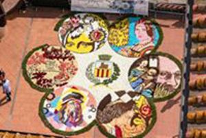 Gli infioratori di Bolsena protagonisti all'infiorata di Vinci