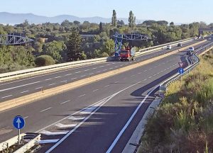 Il tratto della Superstrada libero dal cantiere