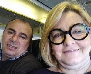 Giovanni Vincenti e la moglie Antonella Patrucco