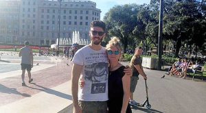 Luca Sacchi e Anastasiya Kylemnyk