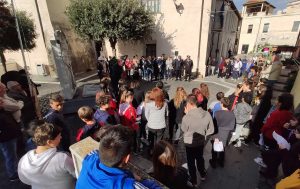 La manifestazione del 4 novembre a Montalto di Castro