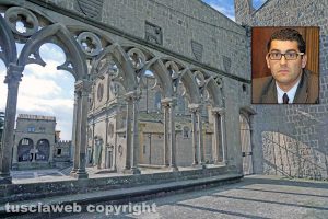 Il palazzo papale - Nel riquadro Giacomo Barelli