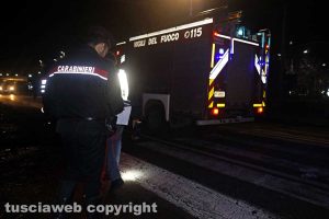 Carabinieri e vigili del fuoco