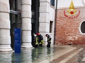 Venezia - Maltempo, acqua alta