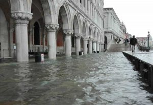 Venezia - Acqua alta nel capoluogo veneto