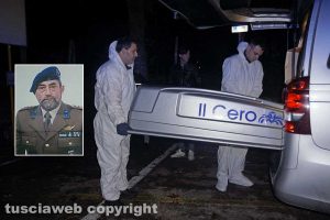 Viterbo - Falciato sulla Sammartinese - Nel riquadro: Igino Zollo