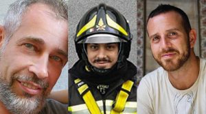 I tre vigili del fuoco morti ad Alessandria