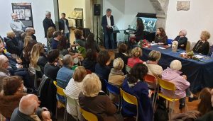 L'inaugurazione al museo della Ceramica