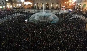Le sardine a Genova