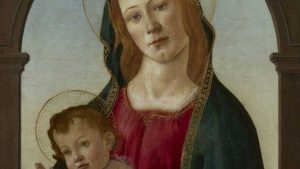 Madonna con bambino di Botticelli