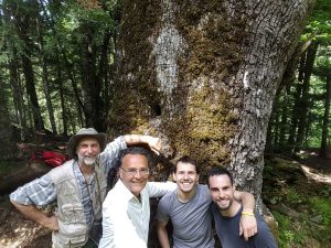 Piovesan conil gruppo di ricercatori