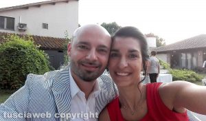 Vignanello - Ingmar Clementi con la moglie Stefania Cherubini