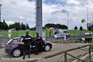 Montefiascone - Uomo colpito da infarto - Intervento di 118 e carabinieri
