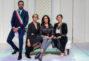 Montalto di Castro - Gli attori di "Figlie di Eva"