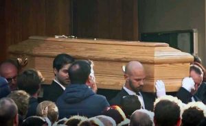 Roma - I funerali di Luca Sacchi