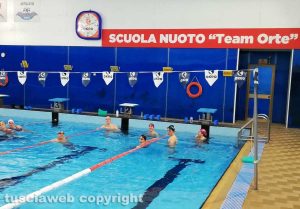 Sport - Nuoto - Gli atleti del Team Orte in acqua