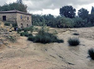 Manciano - Saturnia, terme invase dal fango