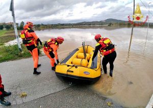Maltempo - Vigili del fuoco in azione