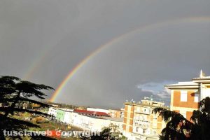 Viterbo - Doppio arcobaleno