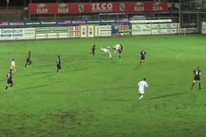 Sport - Calcio - Il fermo immagine del gol di Russotto