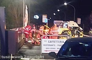 Viterbo - Tuscanese - Schianto tra auto, un morto