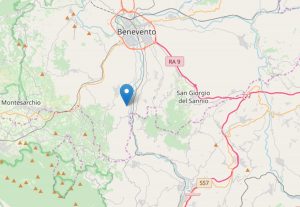 Scossa di terremoto in provincia di Benevento