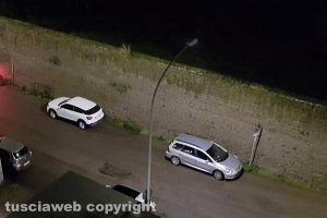 Viterbo - Sosta selvaggia in via Primo Maggio