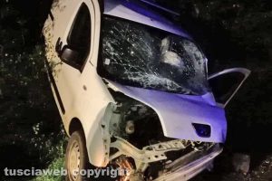 Ischia di Castro - Frontale, un morto e due feriti