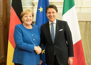 L'incontro Conte - Merkel