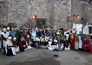 I figuranti del presepe vivente di Ronciglione