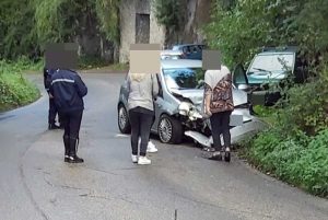 Vignanello - Incidente sulla strada provinciale 25