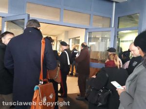 Tribunale - Prove di evacuazione