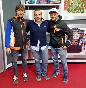 Sport - Motocross - Alessandro Brugnoni con Elio Marchetti e Riccardo Iannarone