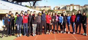 Il gruppo degli atleti di Alto Lazio