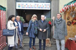 Viterbo - L'Inaugurazione del Mercanino alla sala Almadiani