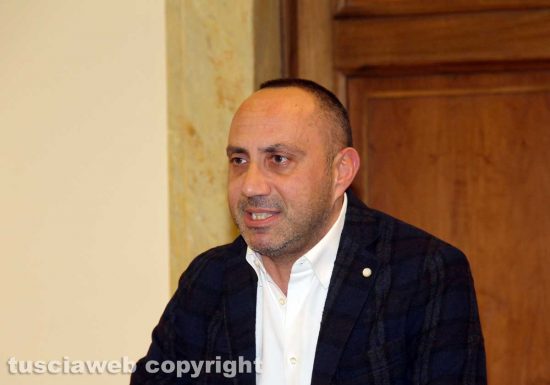 Il sindaco di Canepina Aldo Maria Moneta