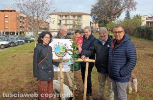 Viterbo - La presentazione dei boschi urbani