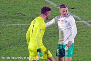 Sport - Calcio - L'esultanza di Claudiu Micovschi