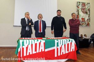 Viterbo - Brindisi di Natale per Forza Italia