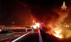 Padova - L'incidente sulla A4