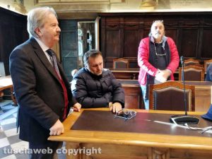 Viterbo - Il gruppo di Fondazione in seconda commissione