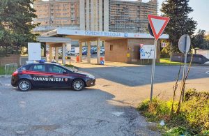 I carabinieri all'ospedale Santa Rosa
