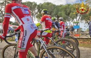 Vetralla - 15esimo campionato di ciclocross dei vigili del fuoco