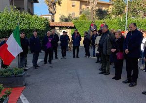 Vejano - Cerimonia per il 40ennale dell'assassinio del maresciallo Mariano Romiti