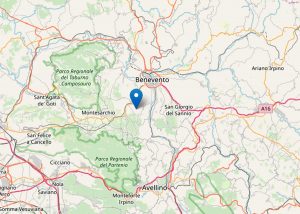 Scossa di terremoto in provincia di Benevento