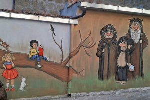 Viterbo - Nuovi murales a Sant'Angelo di Roccalvecce