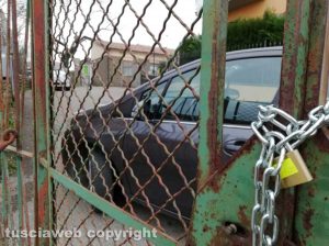 Montefiascone – Il parcheggio chiuso